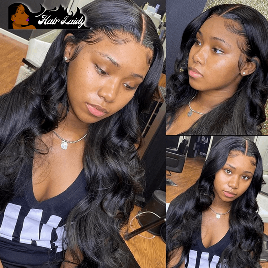 3 or 4 Brazilian Body Wave Bundles With Free Part Frontal Closure Hair Extensions 8-40 Inches