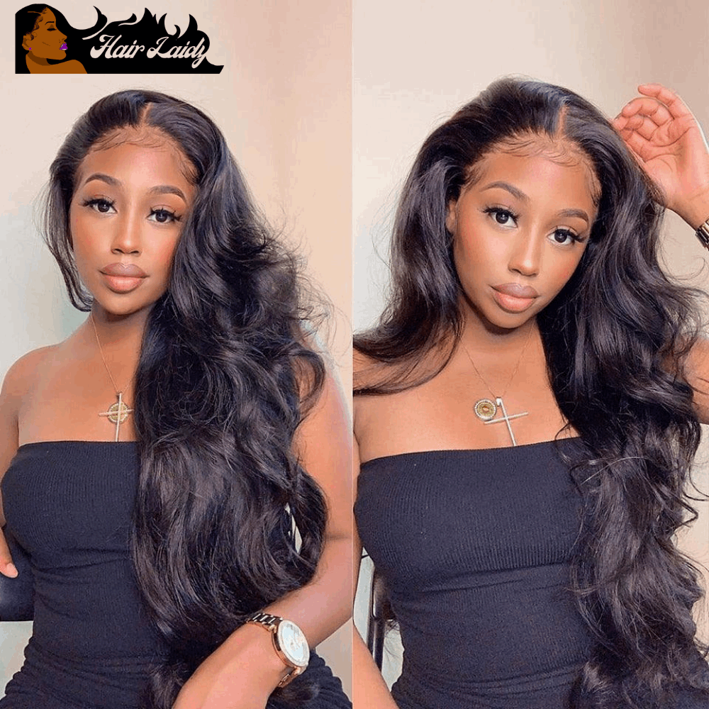 34” Brazilian Remy Body Wave 360 Lace Wig Frontal Closure 12-34 Inches