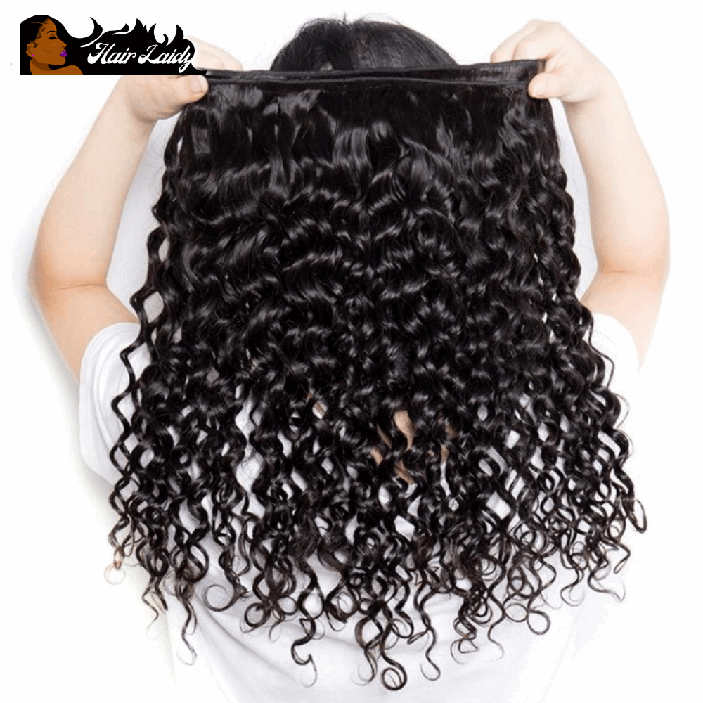 Brazilian Water Wave Hair Extensions 1/3/4 Bundles 8-26 Inches
